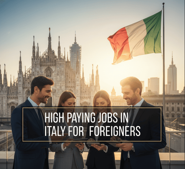high paying jobs in italy for foreigners